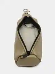 Оливковый ключница мужская женская  из натуральной кожи
