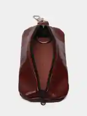 Терракотовый ключница мужская женская  из натуральной кожи