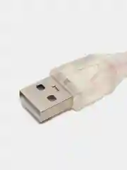 Фитолента светодиодная Luazon, 5 В, SMD5050, 0.5м, IP65, 3.5Вт, 60LED/м, USB, мультиспектр
