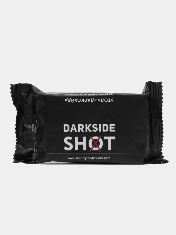 Уголь кокосовый Dark Side Shot премиум качества угли для кальяна, 6 кубиков 25мм