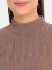 Бежевый меланж платье женское