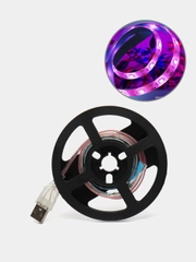 Фитолента светодиодная Luazon, 5 В, SMD5050, 0.5м, IP65, 3.5Вт, 60LED/м, USB, мультиспектр