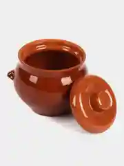 Горшочек для запекания 0,65 л, керамика, с ручками и крышкой, наборы 2-6шт,