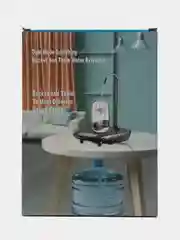 Черный помпа для воды электрическая с подставкой