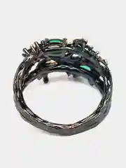 Зеленый женское изысканное кольцо