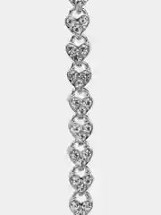 Серебряный женский изысканный браслет