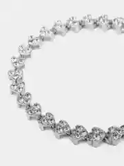 Серебряный женский изысканный браслет