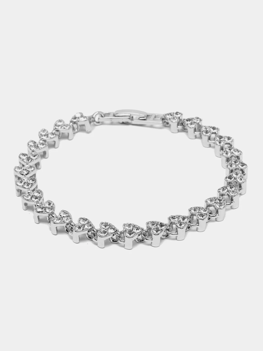 Серебряный женский изысканный браслет