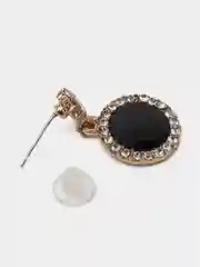 Черный женские изысканные серьги
