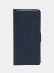 Синий чехол-книжка для Redmi Note 13 4G (Редми Ноут 13 ) с боковым магнитом