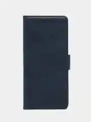Синий чехол-книжка Redmi Note 13 Pro Plus 5G (Редми Ноут 13 Про Плюс) с боковым магнитом