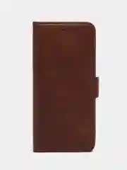 Коричневый чехол- книжка Honor X9b (Хонор Х9б) с боковым магнитом