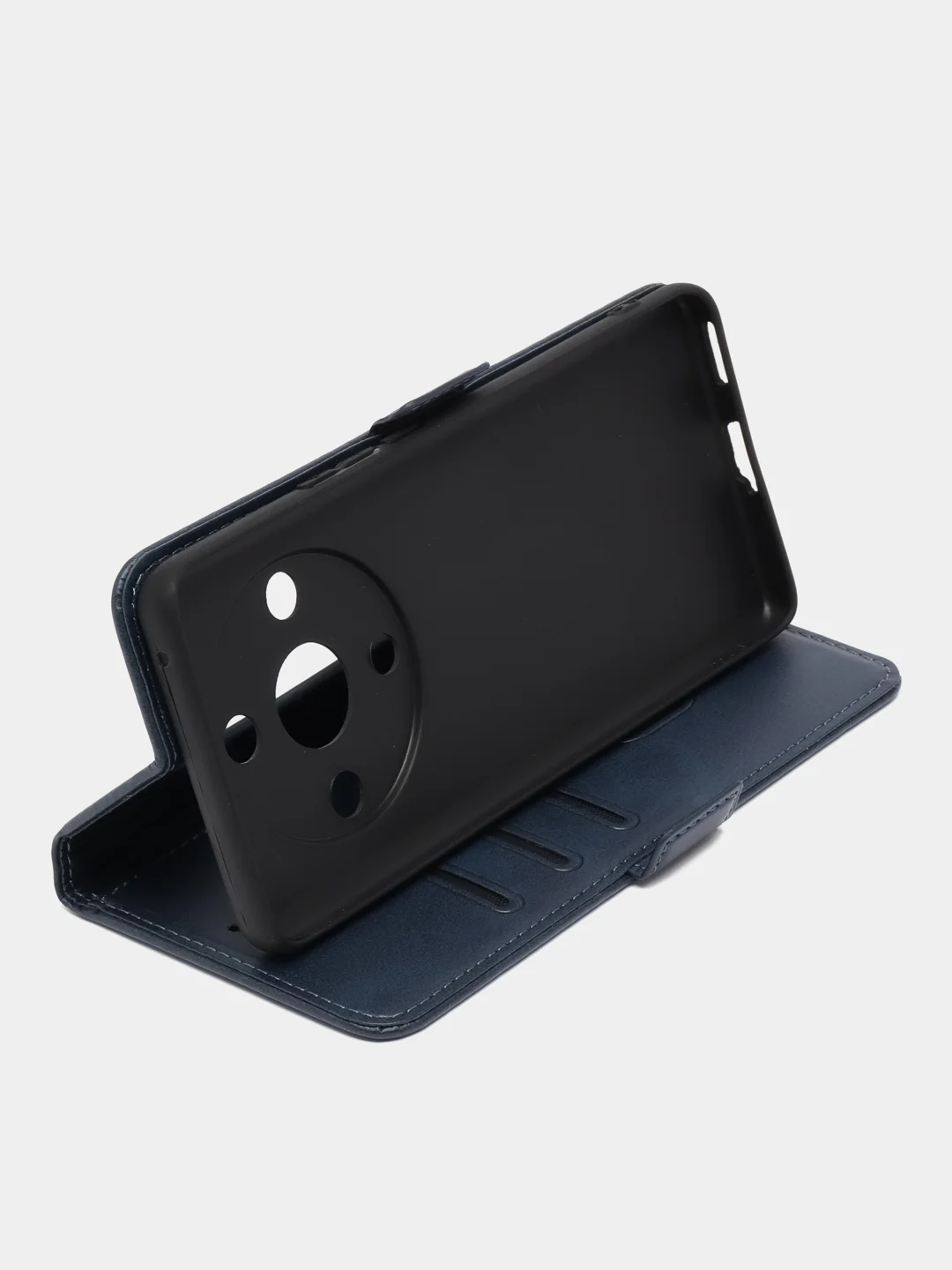 Синий чехол- книжка Honor X9b (Хонор Х9б) с боковым магнитом