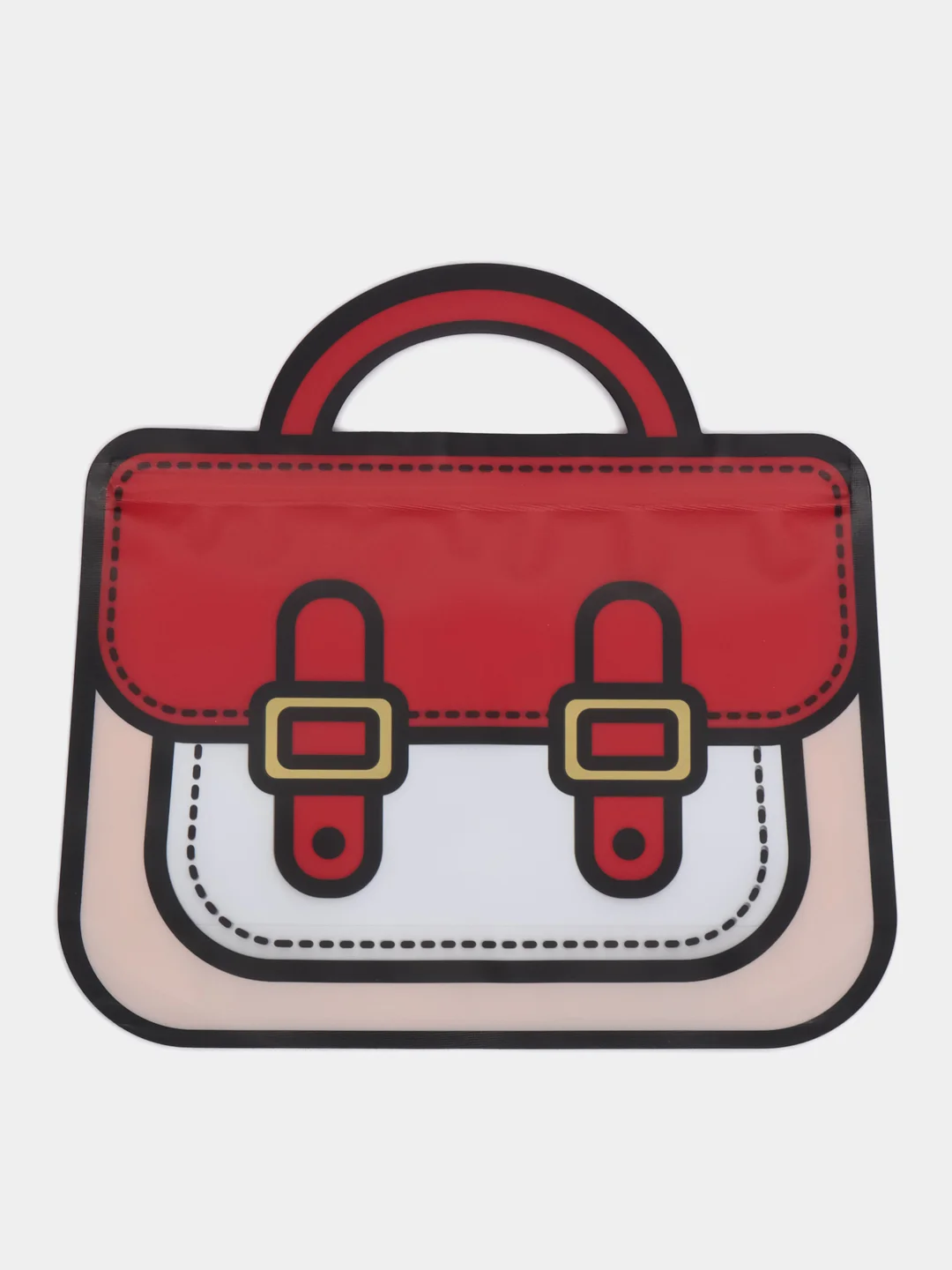 Красный подарочные пакеты для упаковки сладких подарков с zip-локк застежкой
