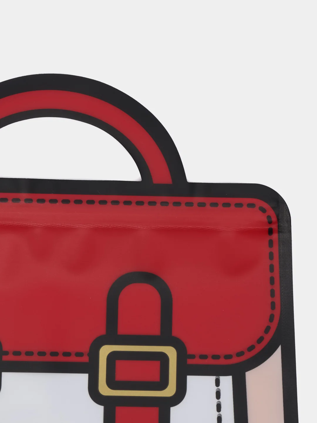 Красный подарочные пакеты для упаковки сладких подарков с zip-локк застежкой