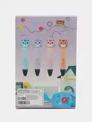 3D ручка Тигрёнок, работа с пластиком PLA, USB кабель питания, голубая