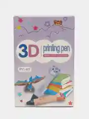 3D ручка Тигрёнок, работа с пластиком PLA, USB кабель питания, оранжевая