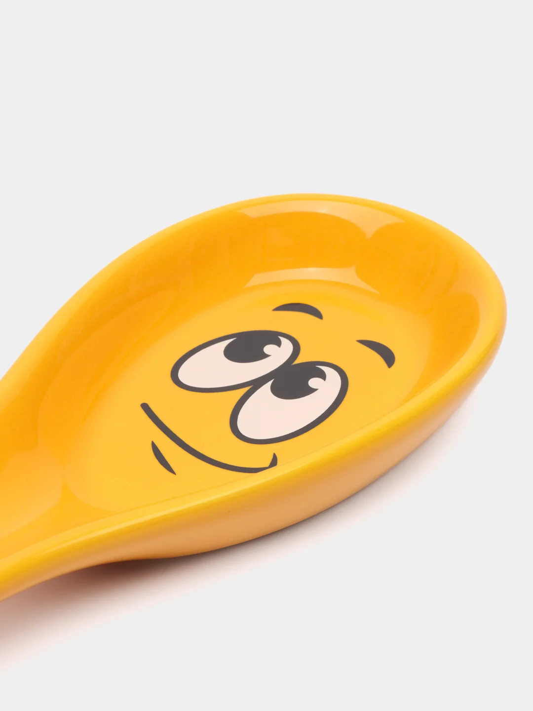 Подставка под ложку "Smile" 8*23*2,5см. (малая) (керамика)