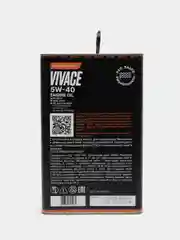 Моторное масло TAIF VIVACE 5W-40 PAO, Синтетическое, 4 л