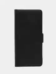 Черный чехол-книжка для Redmi Note 13 Pro 4G (Редми Ноут 13 Про) с боковым магнитом