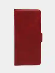 Красный чехол-книжка Realme C67( Реалми С67) с боковым магнитом
