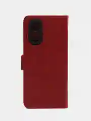 Красный чехол-книжка Realme C67( Реалми С67) с боковым магнитом