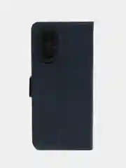 Синий чехол-книжка Realme C67( Реалми С67) с боковым магнитом