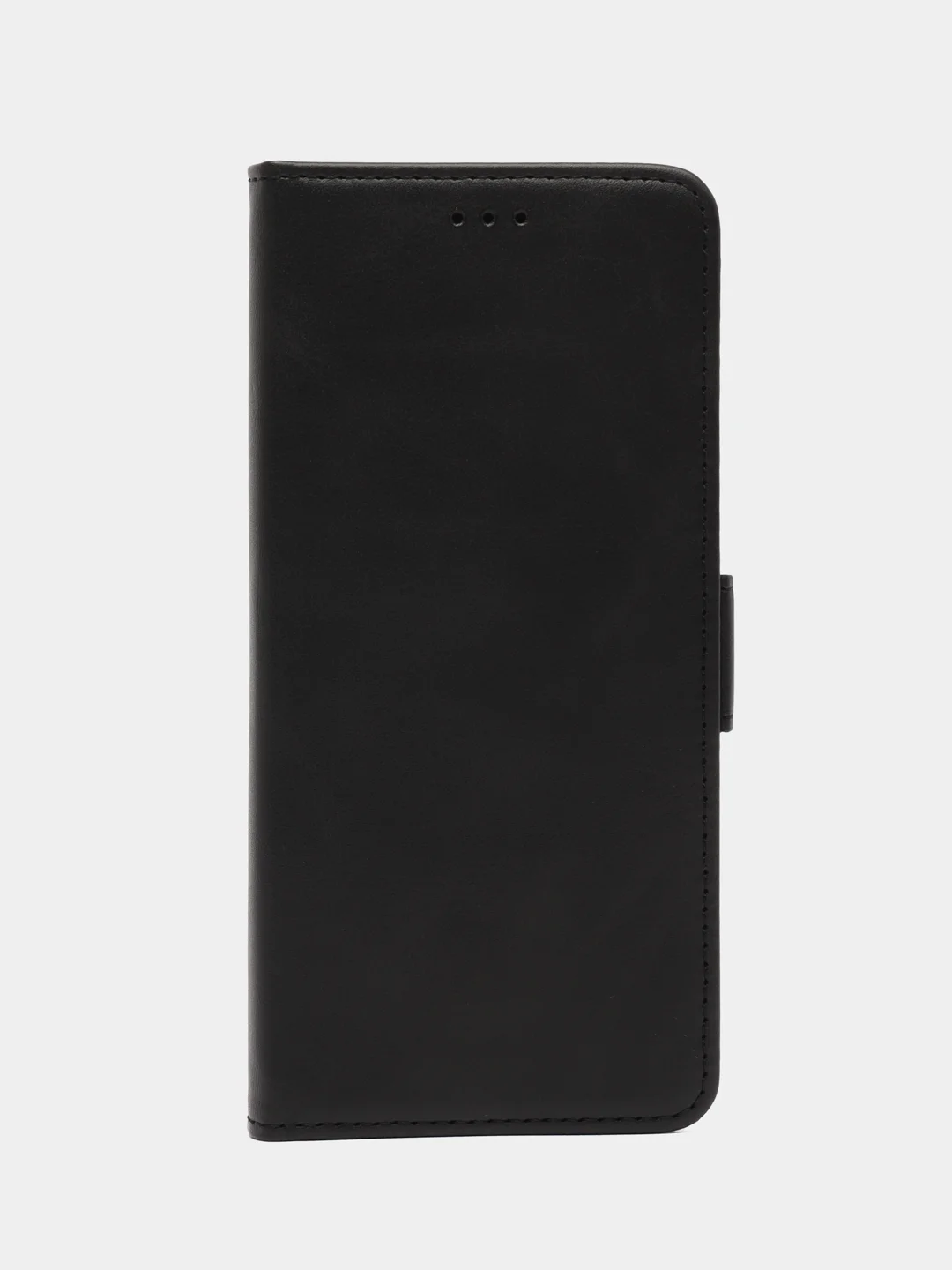 Черный чехол-книжка Realme C67( Реалми С67) с боковым магнитом