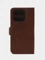 Коричневый чехол- книжка Honor X8b (Хонор Х8б) с боковым магнитом