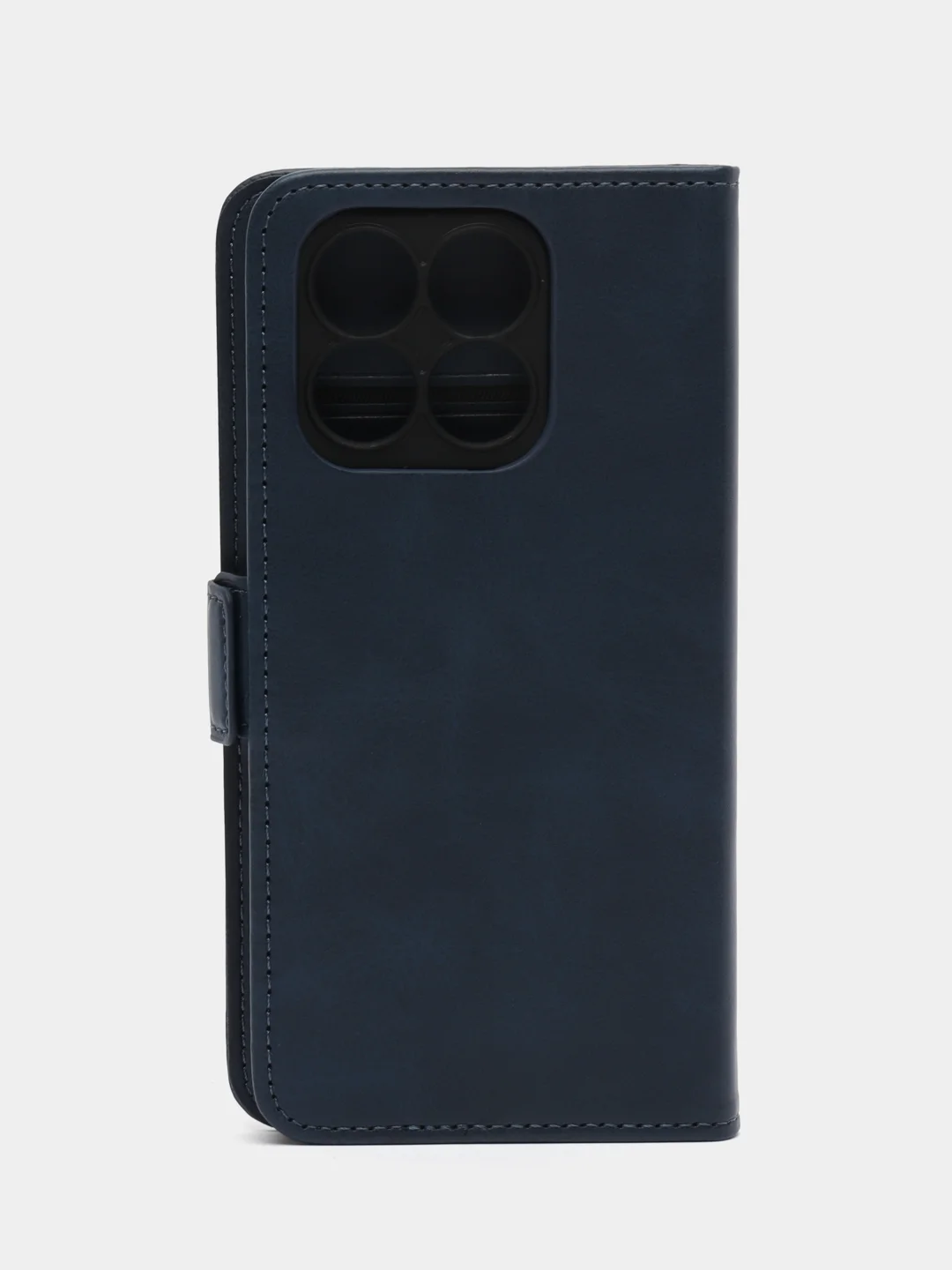 Синий чехол- книжка Honor X8b (Хонор Х8б) с боковым магнитом