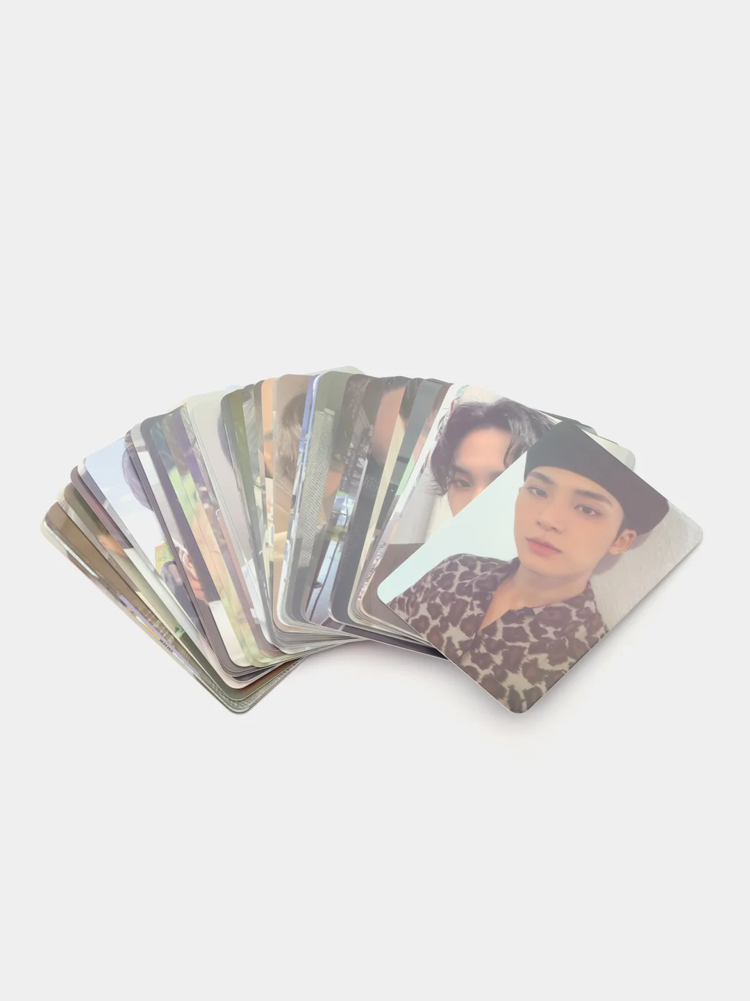 Небесно-голубой карточки K-pop Seventeen, HIPHOP FOTO CARD, карты коллекционные, 55 шт, севентин, к-поп