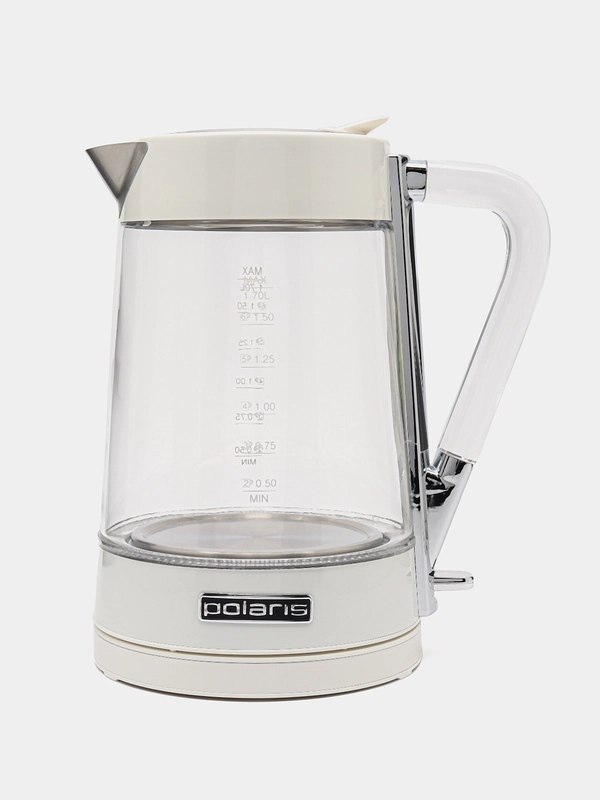 Чайник Polaris PWK 1715CGL WATER WAY PRO Белый