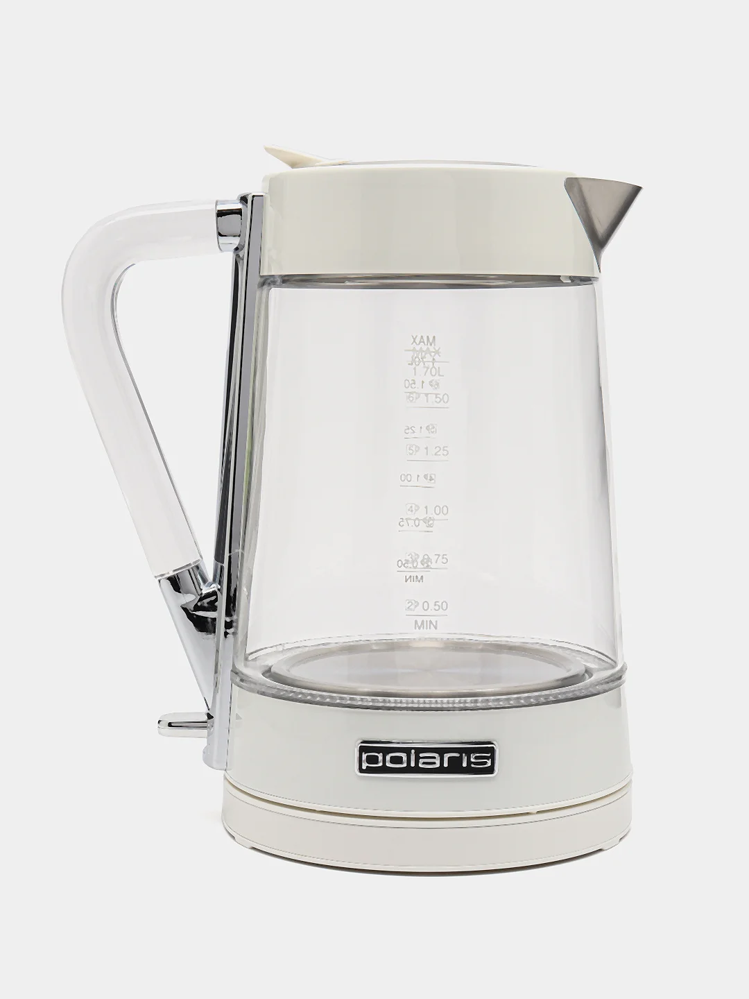 Чайник Polaris PWK 1715CGL WATER WAY PRO Белый