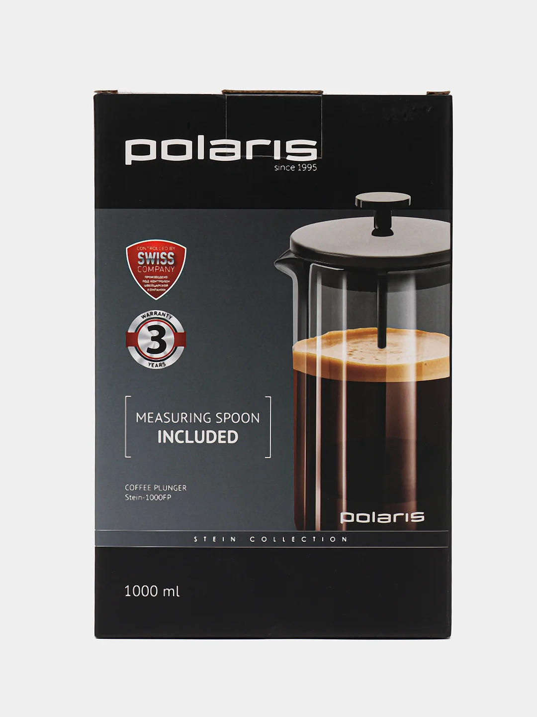 Френч-пресс Polaris Stein-1000FP Графит