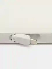 Белый power Bank с быстрой зарядкой, со встроенными кабелями, Lightning, Type-C