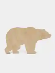 3Д раскраска Медведь