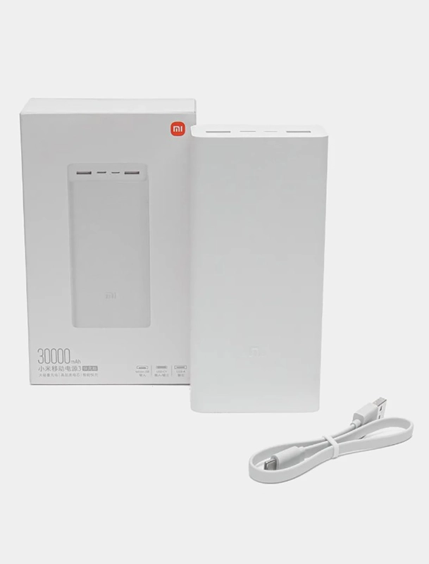 Внешний аккумулятор Xiaomi Mi Power Bank, 30000 mAh (PB3018ZM)