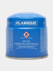 Газ "FLAMECLUB", 190 г, Греция, туристический, для заправки горелок, картридж для плит