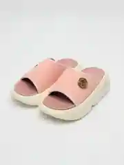 Розовый сланцы женские