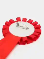 Красный значок на свадьбу