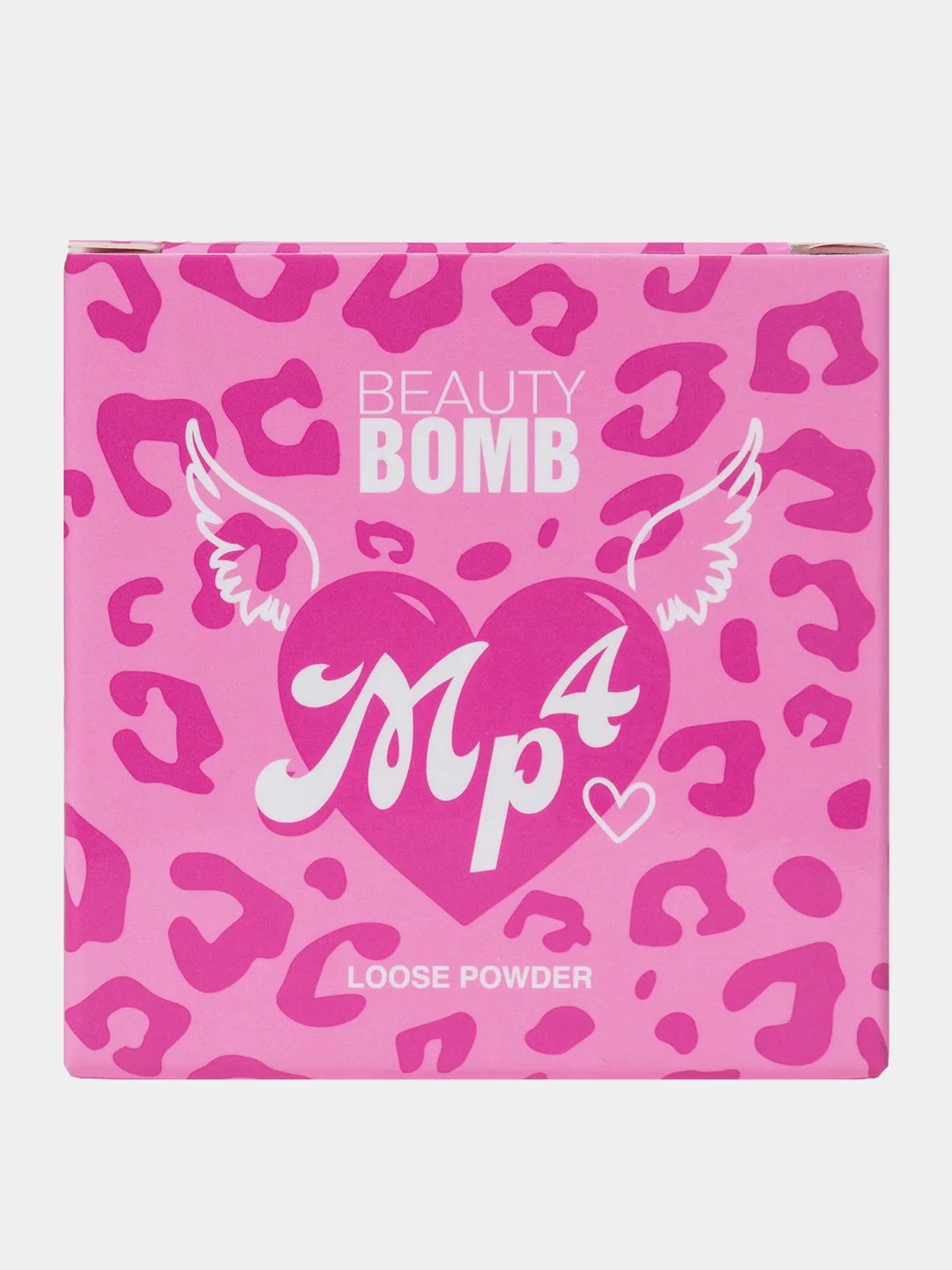 Пудра рассыпчатая Beauty Bomb Mp4, тон 01 - зеленый, розовый, персиковый, голубой, 5 г