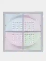 Пудра рассыпчатая Beauty Bomb Mp4, тон 01 - зеленый, розовый, персиковый, голубой, 5 г