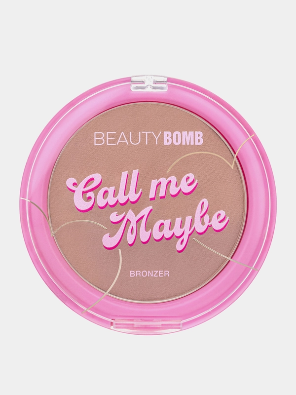 Бронзер для лица Beauty Bomb Call me maybe, тон 01 - тауповый, 7,8 г