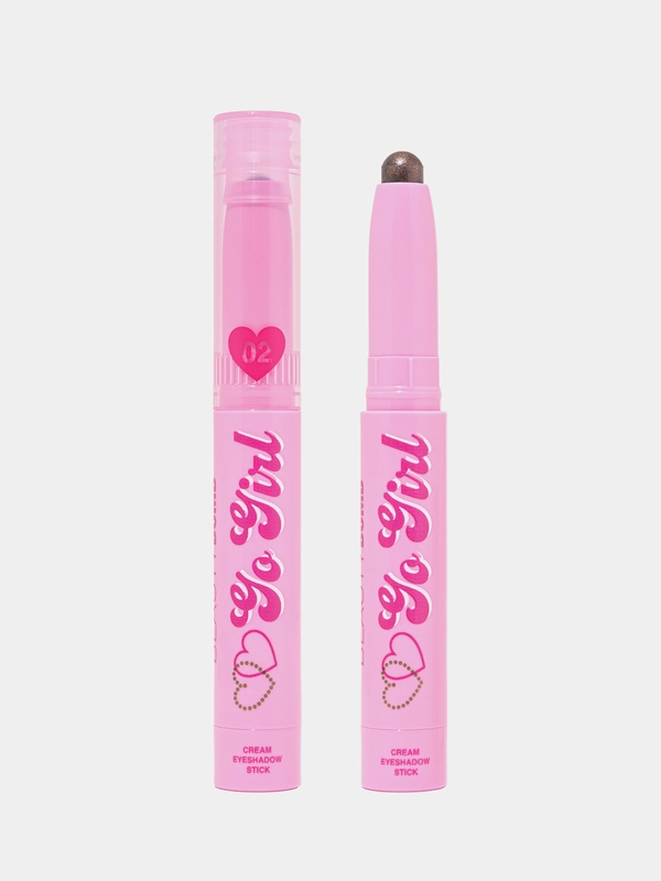 Кремовые тени в стике Beauty Bomb Go girl, тон 02 - Golden Cost, нежный холодный нюдовый