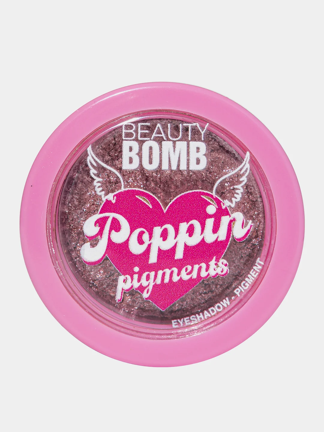 Тени - пигмент Beauty Bomb Poppin pigments, тон 01 - Lucky, розовый, 1,5 г