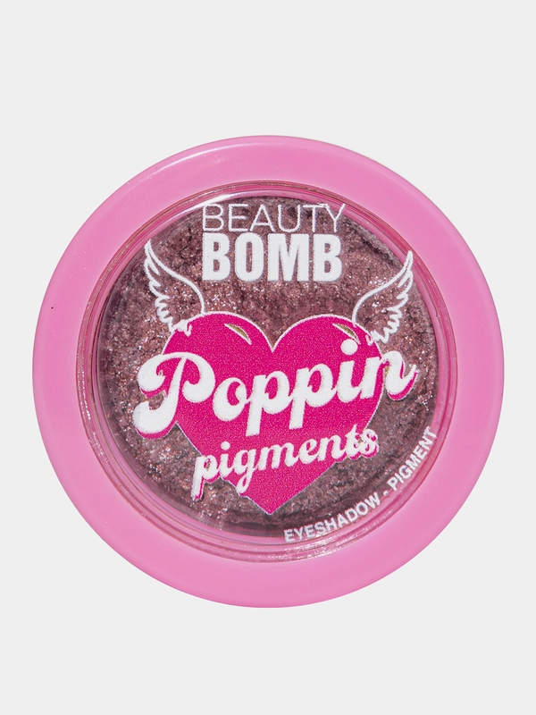 Тени - пигмент Beauty Bomb Poppin pigments, тон 01 - Lucky, розовый, 1,5 г