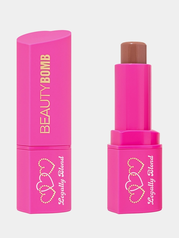 Кремовая помада Beauty Bomb Legally Blond, тон 01 - Burnt Sugar, коричневый, 3,2 г