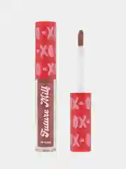 Блеск для губ Beauty Bomb Future milf, тон 03-Brown Sugar, коричневый с блестками, 3,4 мл