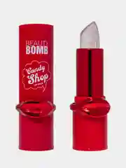 Бальзам для губ Beauty Bomb Candy shop, тон 01 - Rose Glitz , розовый, 3 г
