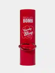 Бальзам для губ Beauty Bomb Candy shop, тон 03 - Shimmer Kiss, красный, 3 г